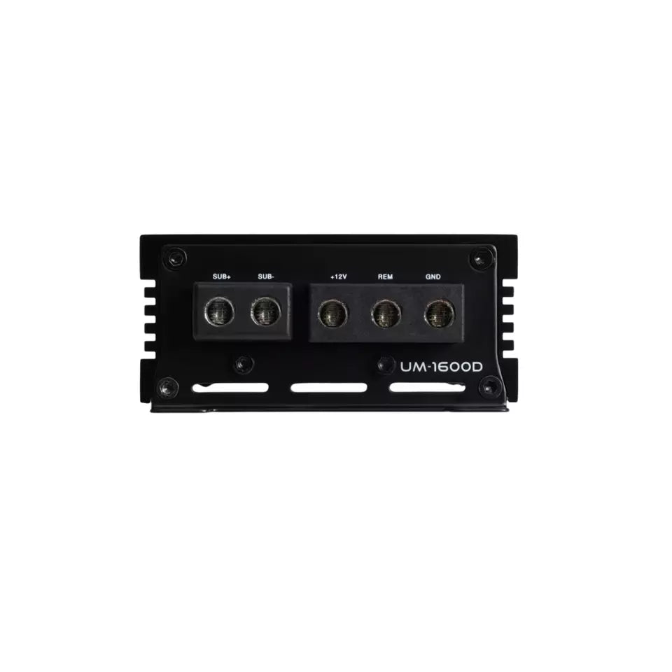 Nemesis Audio UM-1600D 1CH Monoblock 1600W Max Class-D Ultra Micro Car Amplifier