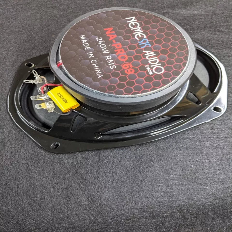 Nemesis Audio NA-PRO69 6" x 9" 240 RMS Car Stereo Pro Audio Midrange Speaker