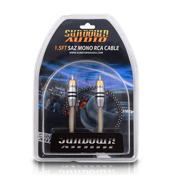 SAZ1-1.5FT Mono Channel RCA Interconnects