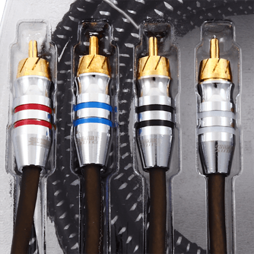 SAZ4-25FT SAZ 4-Channel RCA Interconnects