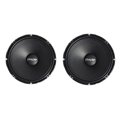 Pride Solo 300 8" 300W RMS Midrange Speakers (Pair)