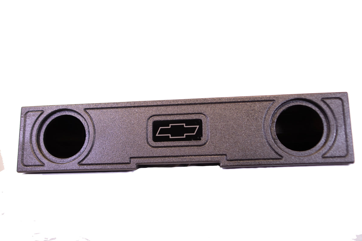 2019-2024 Chevy Silverado & GMC Sierra Double Cab & Crew Cab Ported Enclosure for two 10" subwoofers.