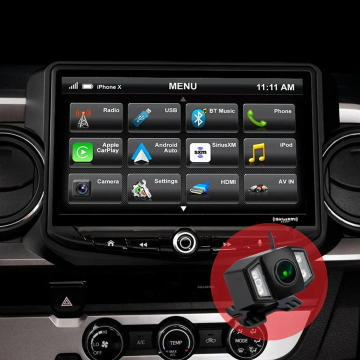 HEIGH10 Toyota Tacoma (2016-2023) 10" Radio Kit and Front Facing Camera with Night Vision