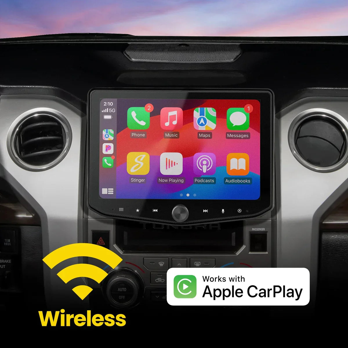 HORIZON10 Toyota Tundra (2014-2021) 10" Plug-and-Play Radio Kit