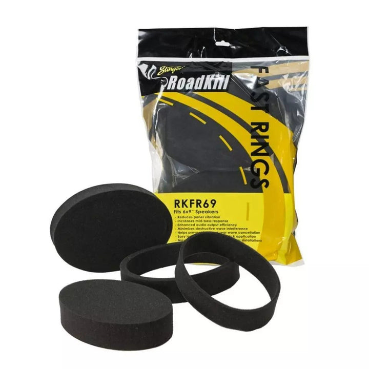 Stinger Roadkill RKFR69 6" x 9" FAST Foam Rings Car Speaker Enhancer System Kit