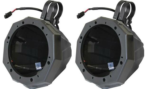 SSV Works US2-C65U-175 Universal unloaded 6.5" cage mount speaker pods with 1.75" Clamp