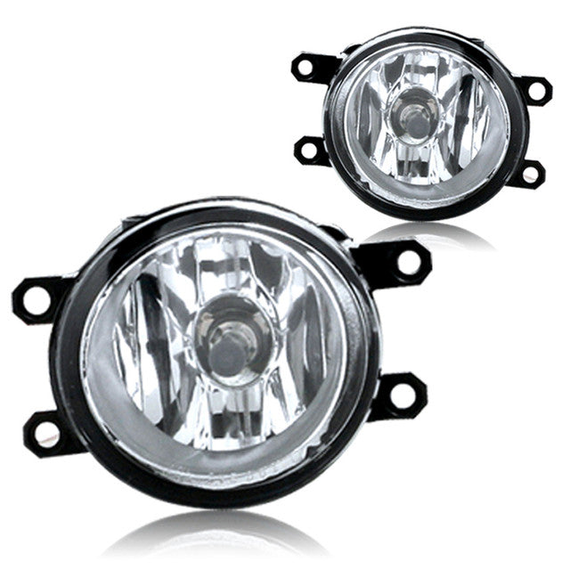 Winjet 2012-15 Toyota Tacoma Fog Lights - Clear (Wiring Kit Included)