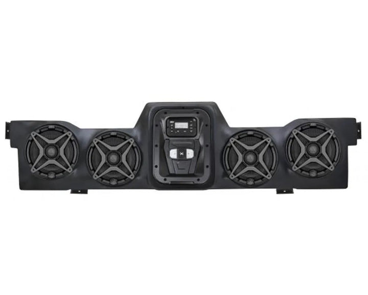 SSV Works WP3-CMO4A Custom-fit Soundbar for select 2011-2021 vehicles from Can-Am: Includes a Media Receiver, Four 6-3/4" Enclosure with SSV Works Speakers