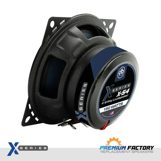 X-S4 : 4" 2-way Loudspeaker (1 Pair)