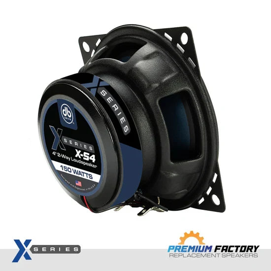 X-S4 : 4" 2-way Loudspeaker (1 Pair)