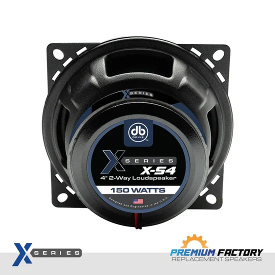 X-S4 : 4" 2-way Loudspeaker (1 Pair)